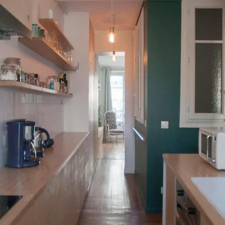 Apartament Nice 42m At 500m From Bassin De La Villette Paryż